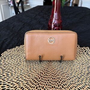 Michael Kors Camel Leather Wallet
